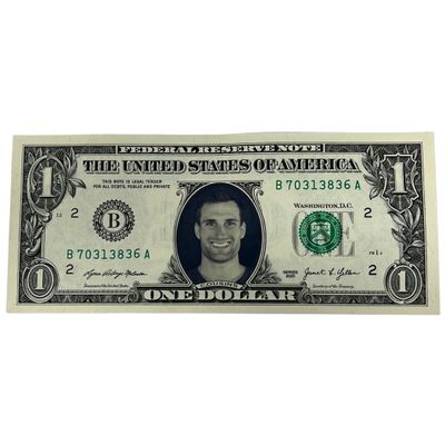 Kirk Cousins Famous Face Dollar Bill