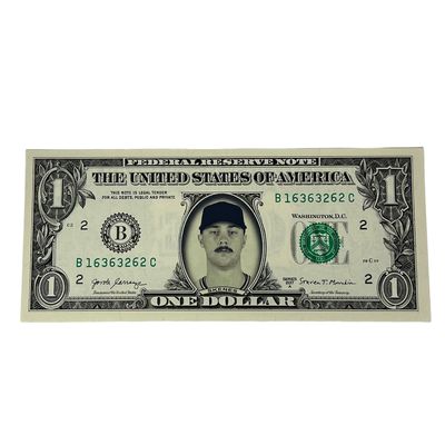 Paul Skenes Famous Face Dollar Bill