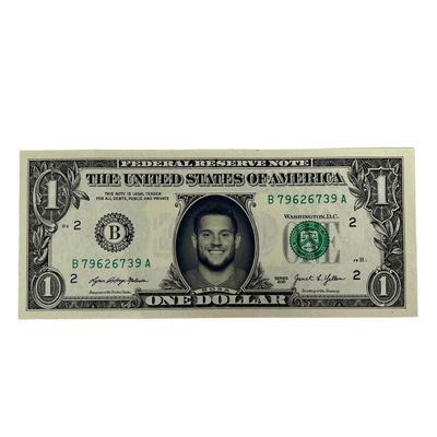 Nick Bosa Famous Face Dollar Bill Nick Bosa Famous Face Dollar Bill