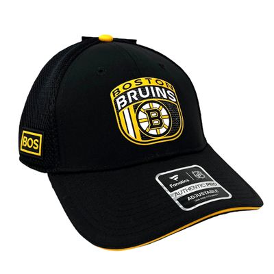 Boston Bruins Men’s Fanatics Branded Authentic Pro Adjustable Hat