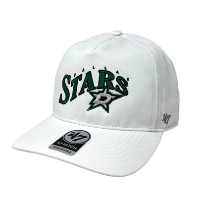 Dallas Stars Men’s White  47 Brand Hitch Adjustable Hat