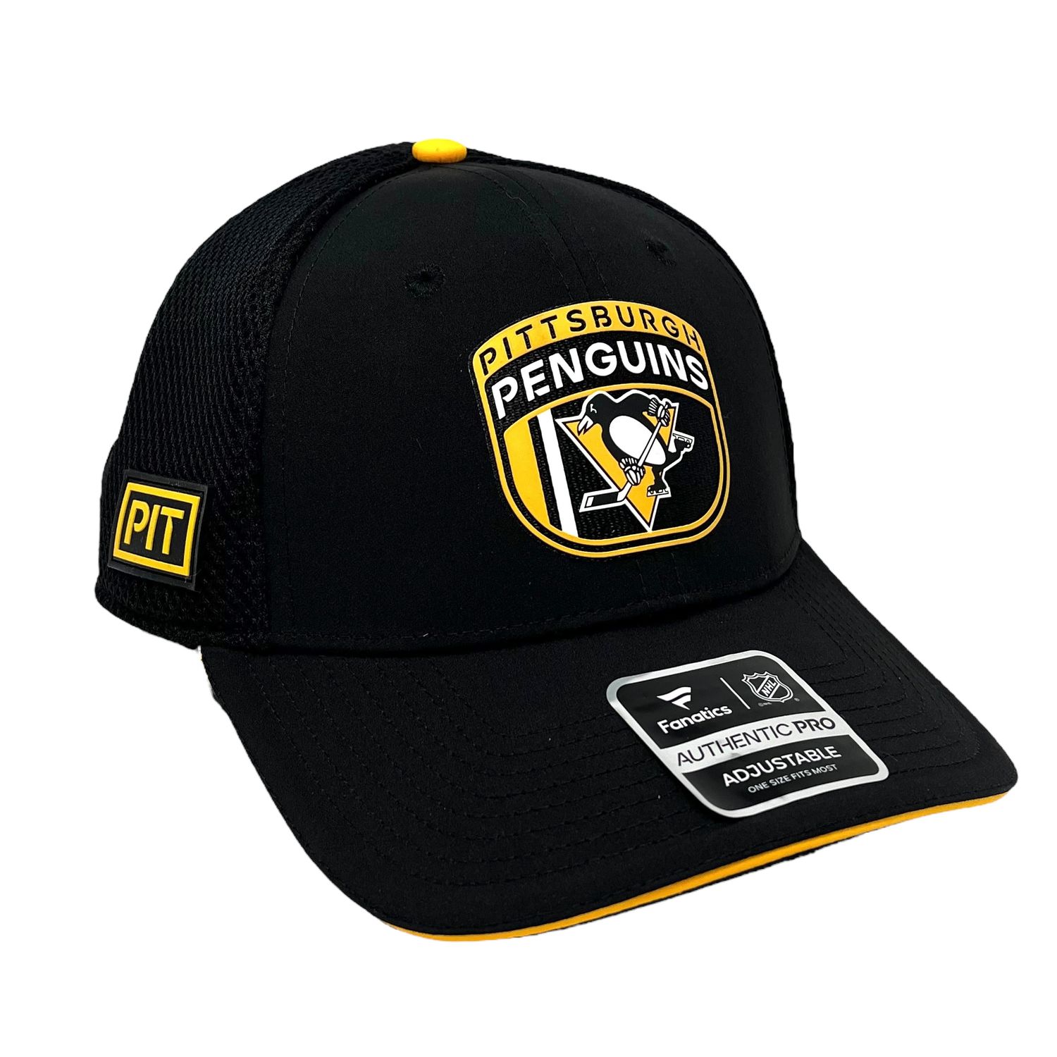 Pittsburgh Penguins Men’s Fanatics Branded Authentic Pro Adjustable Hat