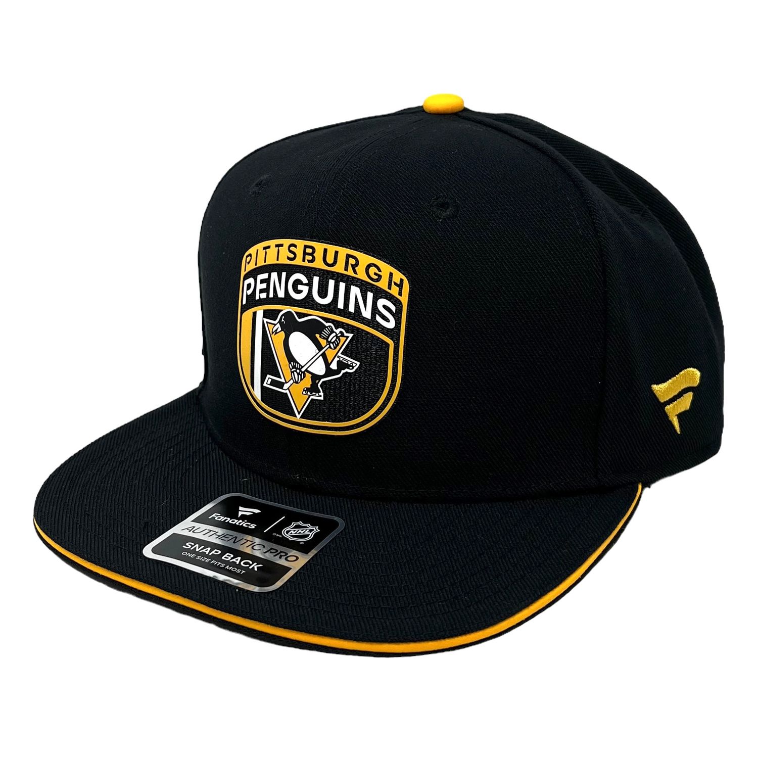 Pittsburgh Penguins Men’s Fanatics Branded Authentic Pro Snapback Hat