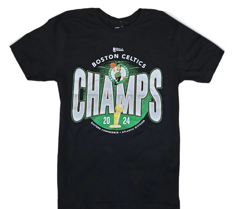 Boston Celtics Men's New Era 2024 NBA Champions Short-Sleeve T-Shirt