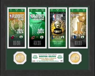 Boston Celtics 2024 Finals Champions Ticket Collection