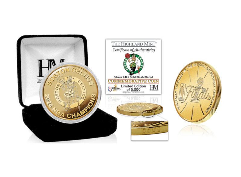 Boston Celtics 2024 Finals Champions Gold Coin