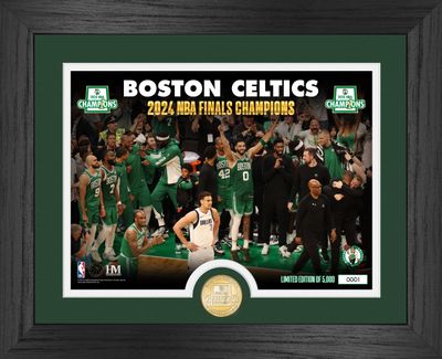 Boston Celtics 2024 Finals Champions Celebration Bronze Coin Photo Mint