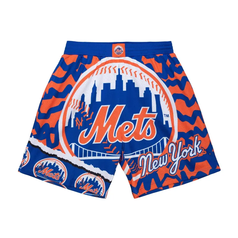 New York Mets Men's Jumbotron 2.0 Sublimated Shorts
