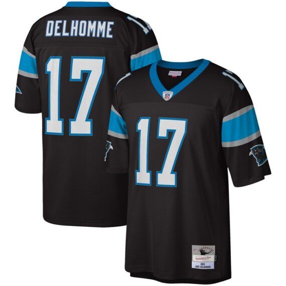 Carolina Panthers Jake Delhomme Black 2003 Mitchell & Ness Men's Legacy Jersey