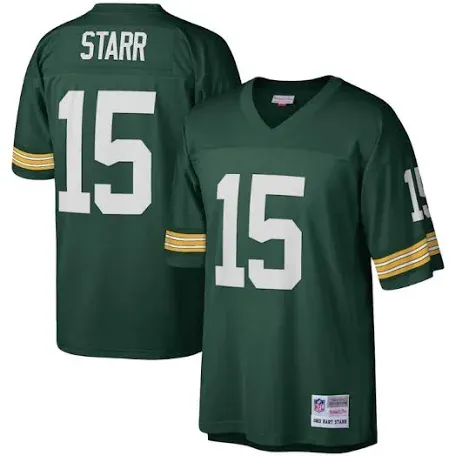 Green Bay Packers Bart Starr 1969 Men's Green Mitchell & Ness Legacy Jersey