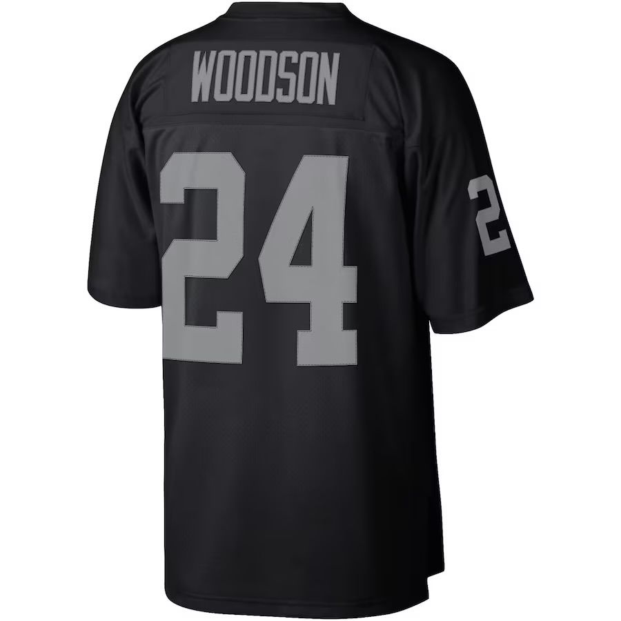 Las Vegas Raiders Charles Woodson 1998 Black Jersey
