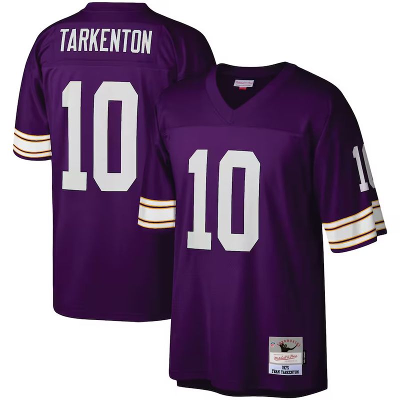 Minnesota Vikings Fran Tarkenton 1975 Purple Mitchell & Ness Men's Legacy Jersey