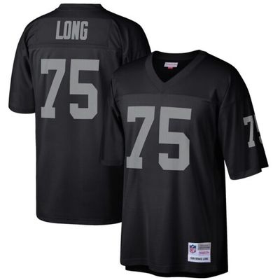 Las Vegas Raiders Howie Long 1988 Black Mitchell & Ness Men's Legacy Jersey