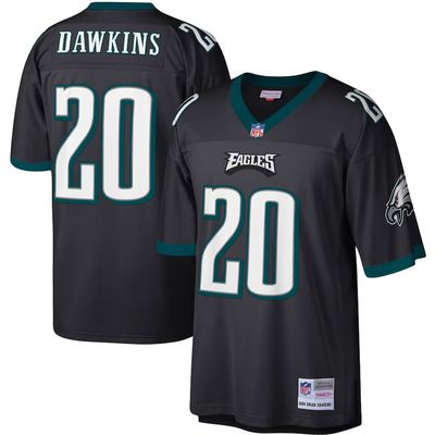 Philadelphia Eagles Brian Dawkins 2004 Men's Black Mitchell & Ness Legacy Jersey