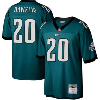 Philadelphia Eagles Brian Dawkins 1996 Men's Green Mitchell & Ness Legacy Jersey