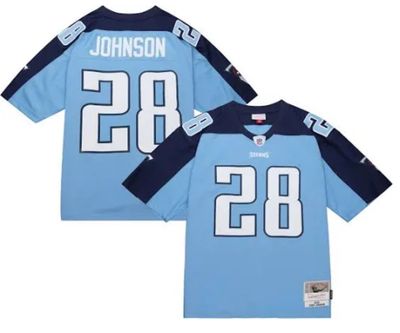 Tennessee Titans Chris Johnson 2009 Blue Mitchell & Ness Men's Legacy Jersey