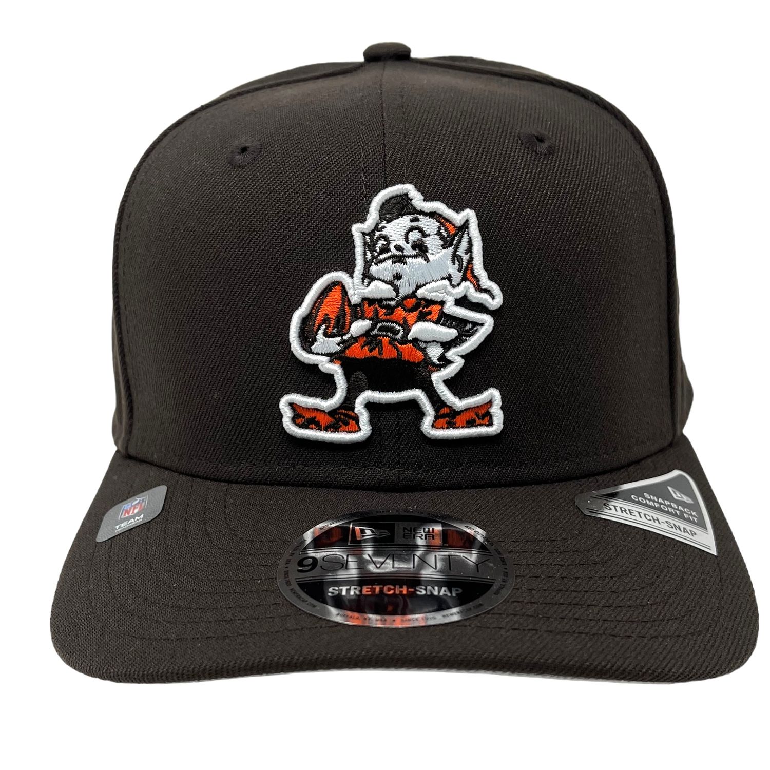 Cleveland Browns Men's Retro New Era NFL 9Seventy Stretch-Snap Hat