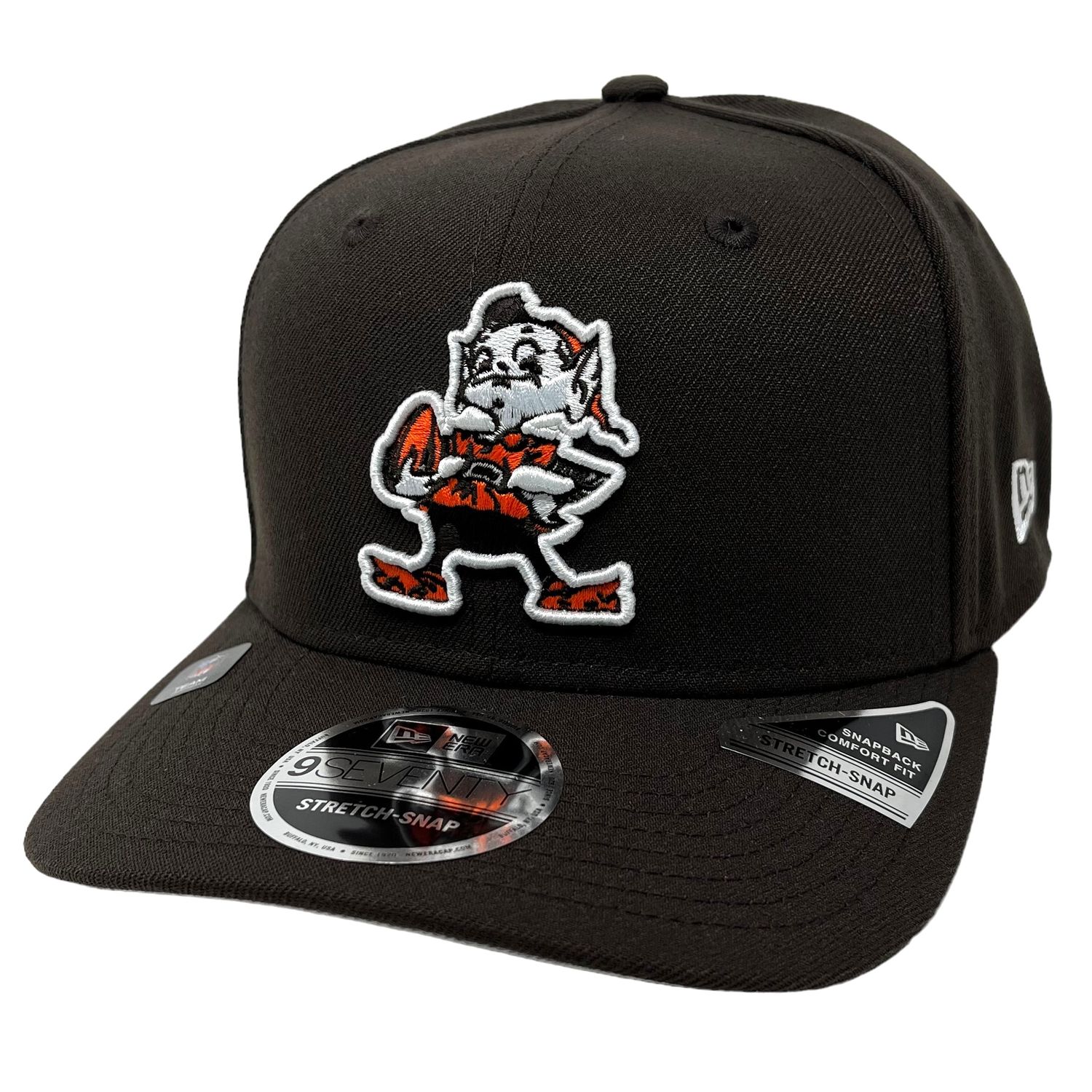 Cleveland Browns Men's Retro New Era NFL 9Seventy Stretch-Snap Hat