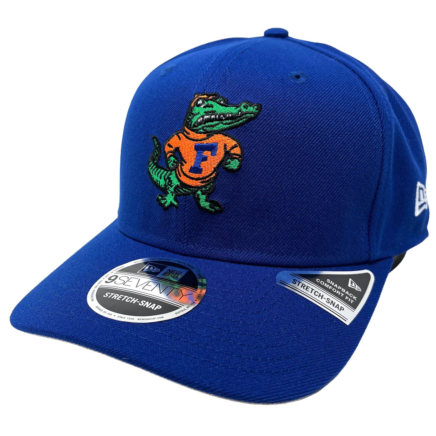 Florida Gators Men s Blue New Era NCAA 9Seventy Stretch Snap Hat