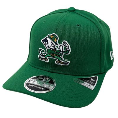 Notre Dame Fighting Irish Men's Green New Era NCAA 9Seventy Stretch-Snap Hat
