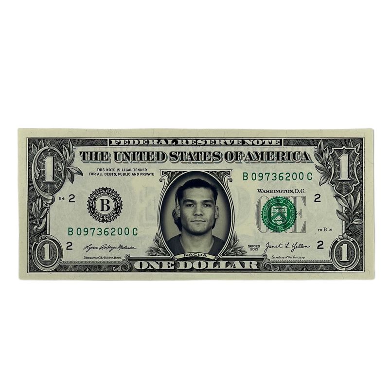 Puka Nacua Famous Face Dollar Bill