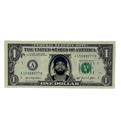 Chris Olave Famous Face Dollar Bill