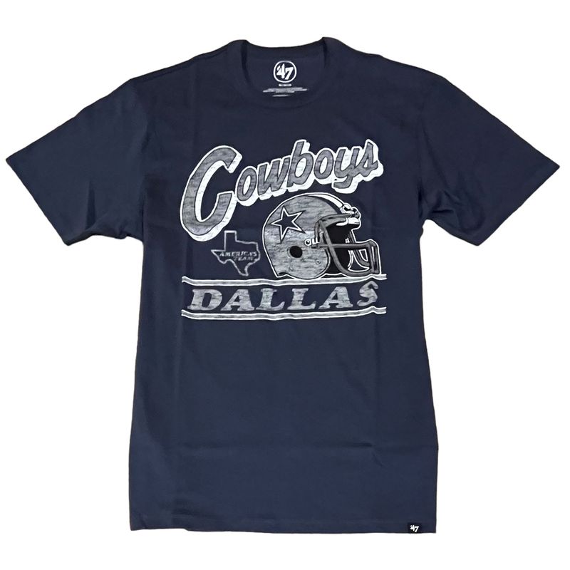 Dallas Cowboys Men’s Navy 47 Brand America’s Team T-Shirt