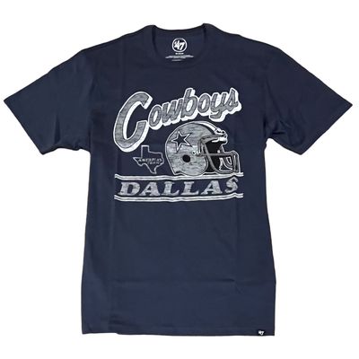 Dallas Cowboys Men’s Navy 47 Brand America’s Team T-Shirt