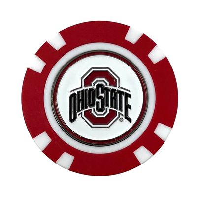 Ohio State Buckeyes Golf Ball Marker Poker Chip
