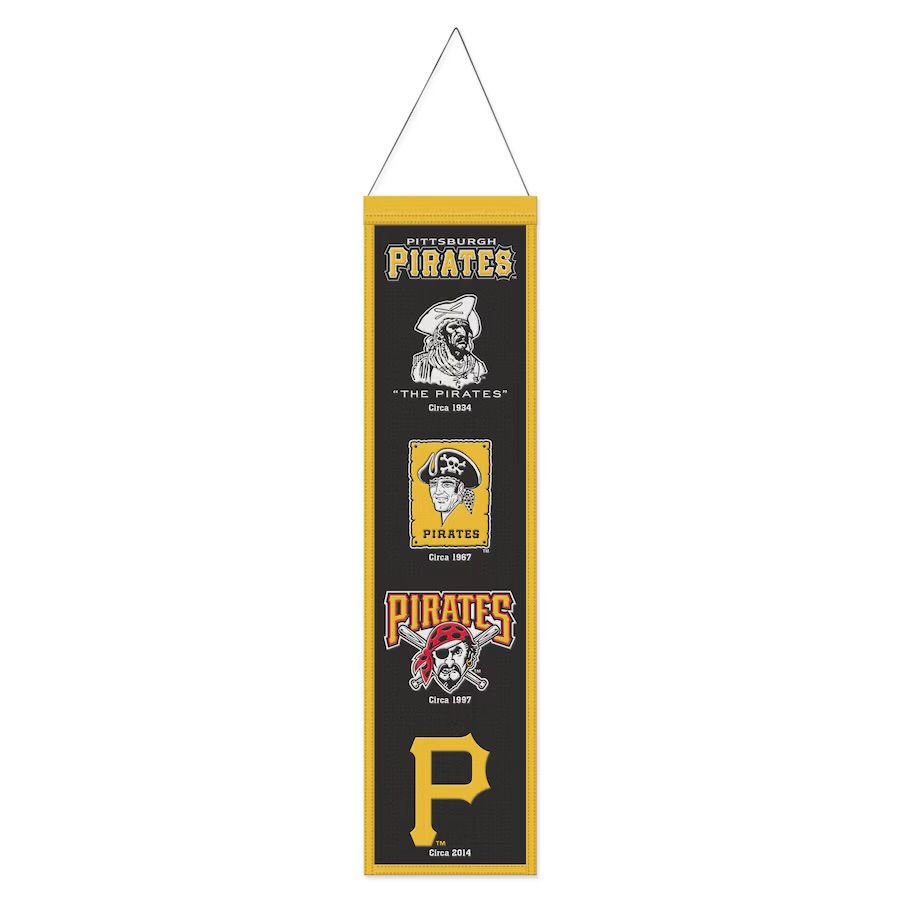 Pittsburgh Pirates Evolution Wool Banner