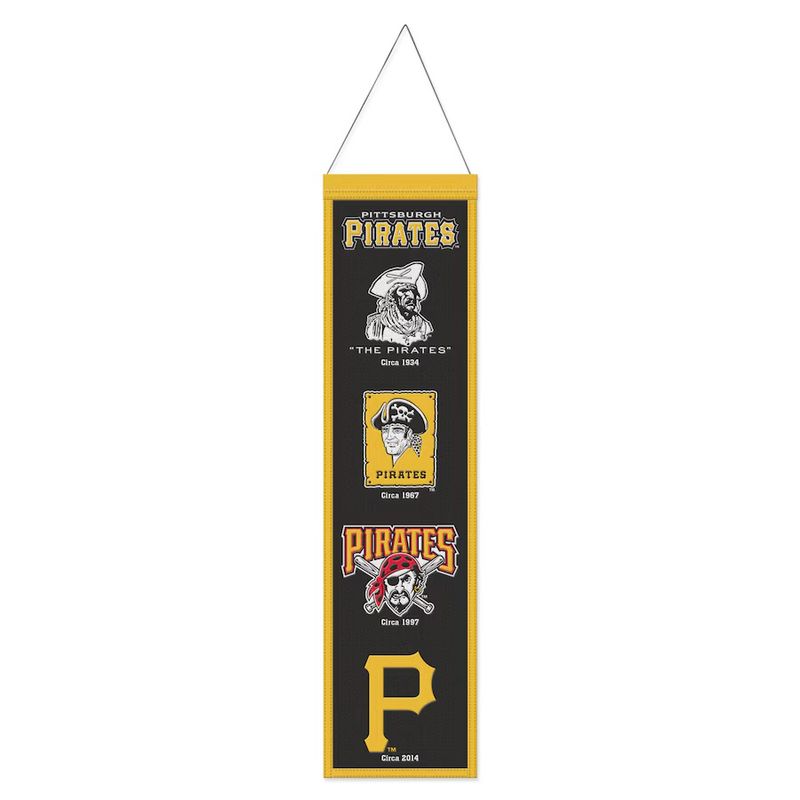 Pittsburgh Pirates Evolution Wool Banner