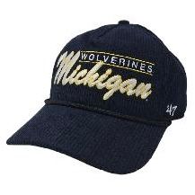 Michigan Wolverines Men’s Blue 47 Brand Hitch Adjustable Hat