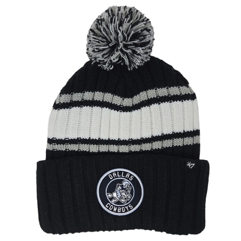 Dallas Cowboys Men’s 47 Retro Cuffed Pom Knit Hat