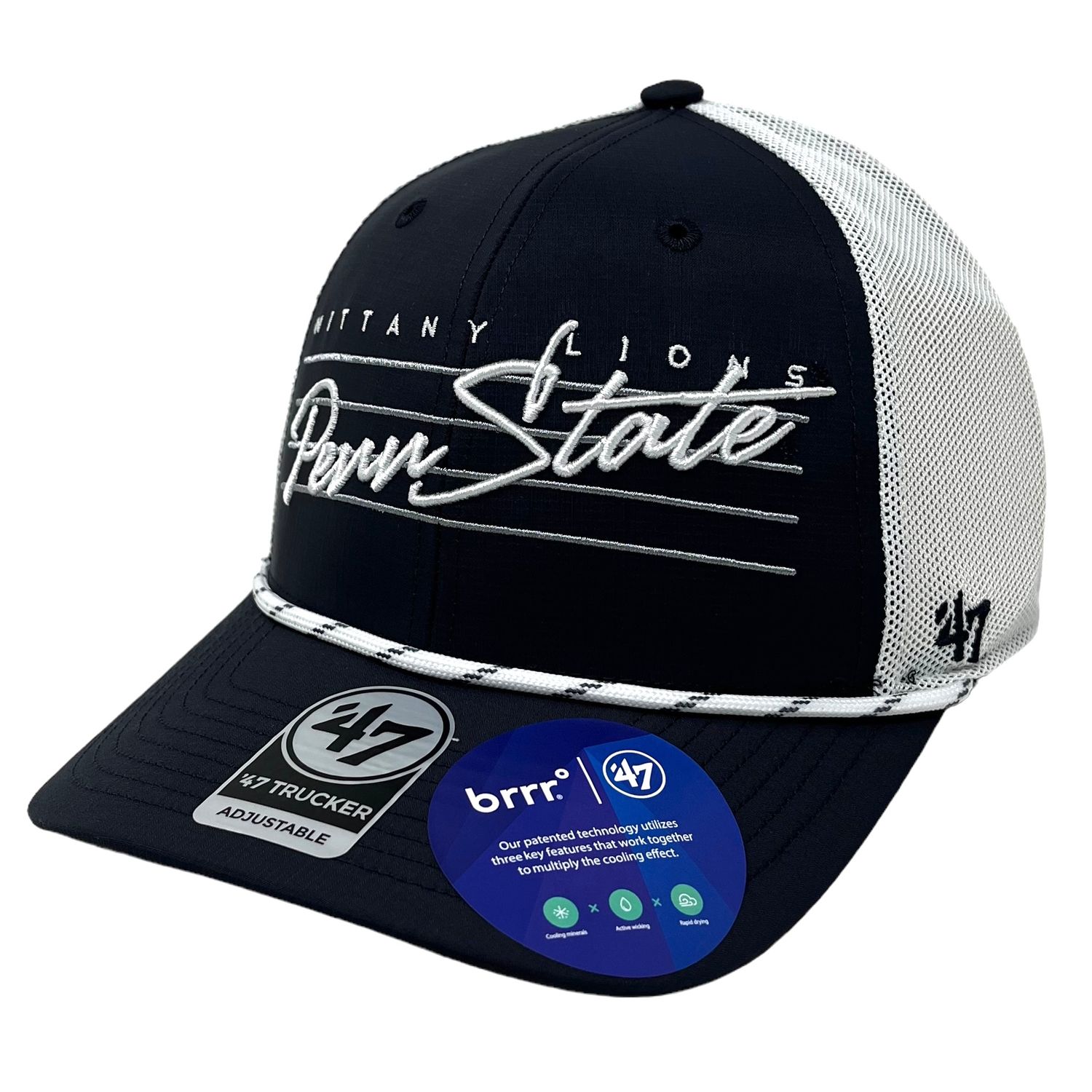 Penn State Nittany Lions Men’s Blue 47 Brand Trucker Adjustable Hat
