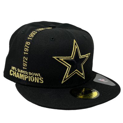Dallas Cowboys Men's NFL Super Bowl Champions New Era 59Fifty Fitted Hat