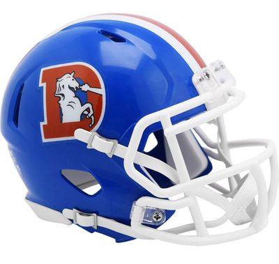 Denver Broncos Riddell 1975-96 Speed Mini Helmet