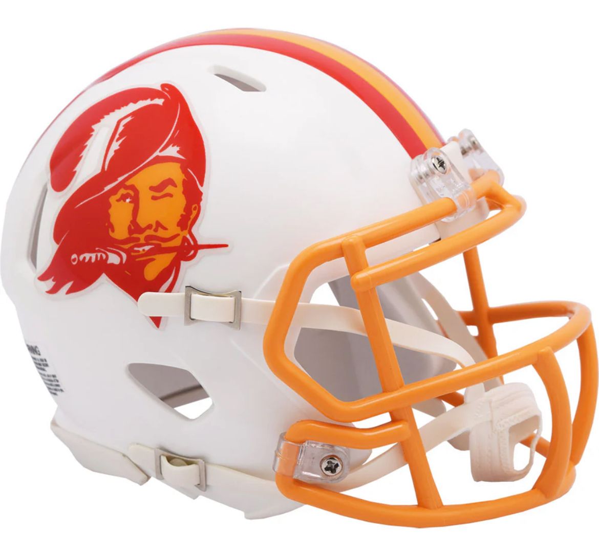 Tampa Bay Buccaneers Riddell Speed Retro 1976-96 Mini Helmet