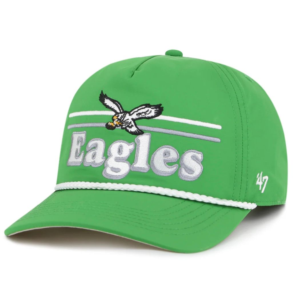 Philadelphia Eagles Men’s Historic Campscape 47 Hitch Snapback Hat