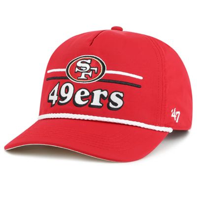 San Francisco 49ers Men’s Red Campscape 47 Hitch Snapback Hat