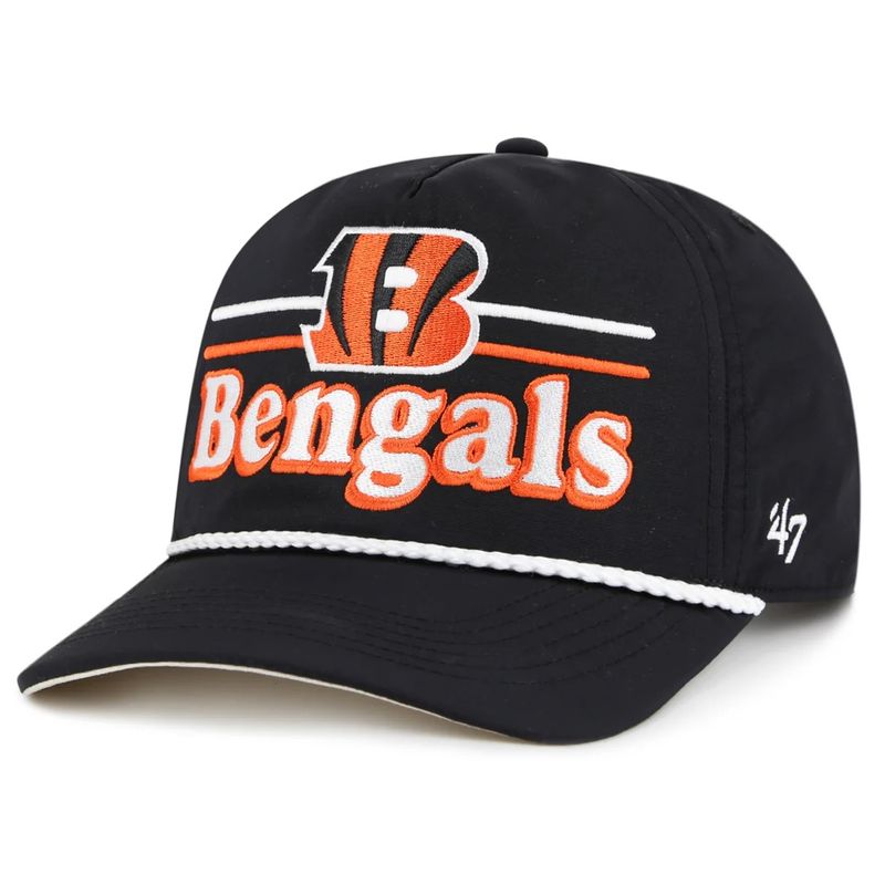 Cincinnati Bengals Men’s Black Campscape 47 Hitch Snapback Hat Cincinnati Bengals Men’s Black Campscape 47 Hitch Snapback Hat