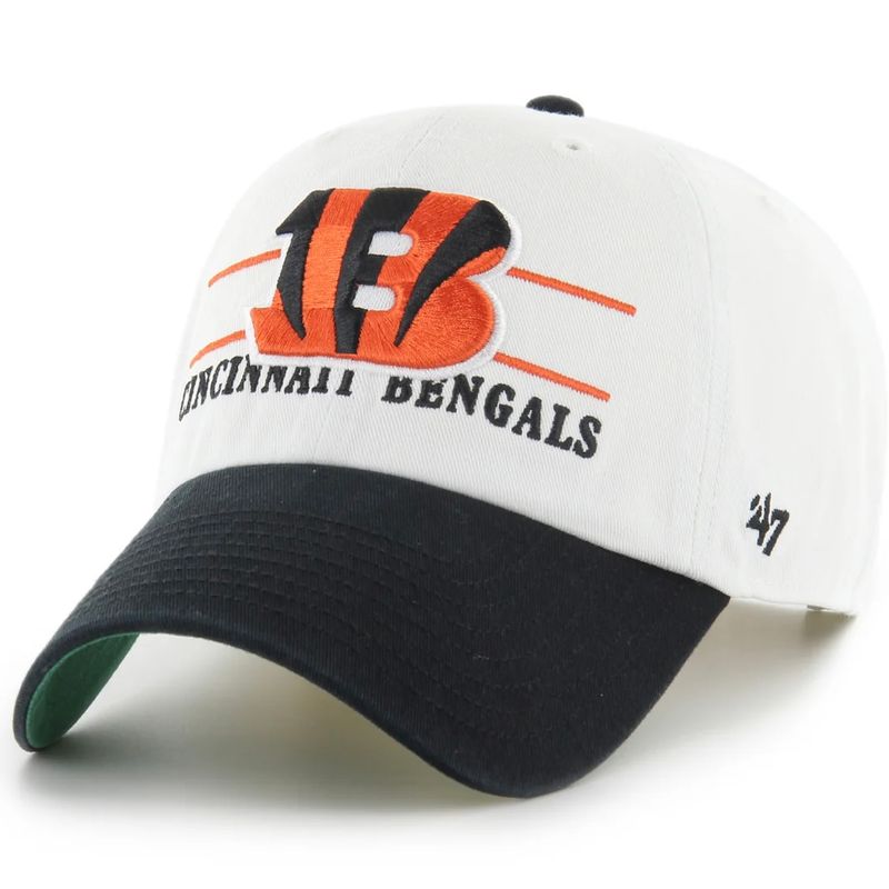Cincinnati Bengals Men’s White 47 Brand Clean Up Adjustable Hat