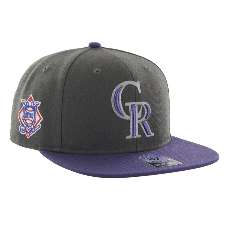 Colorado Rockies Men’s 47 Brand Captain Snapback Hat