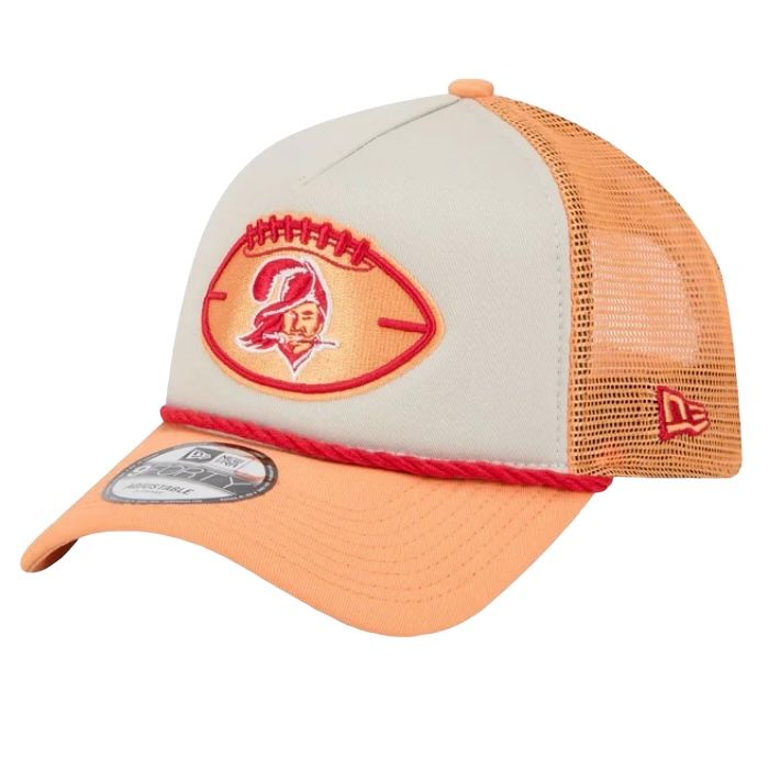 Tampa Bay Buccaneers Men’s 2024 Historic Sideline New Era 9Forty A-Frame Snapback Hat