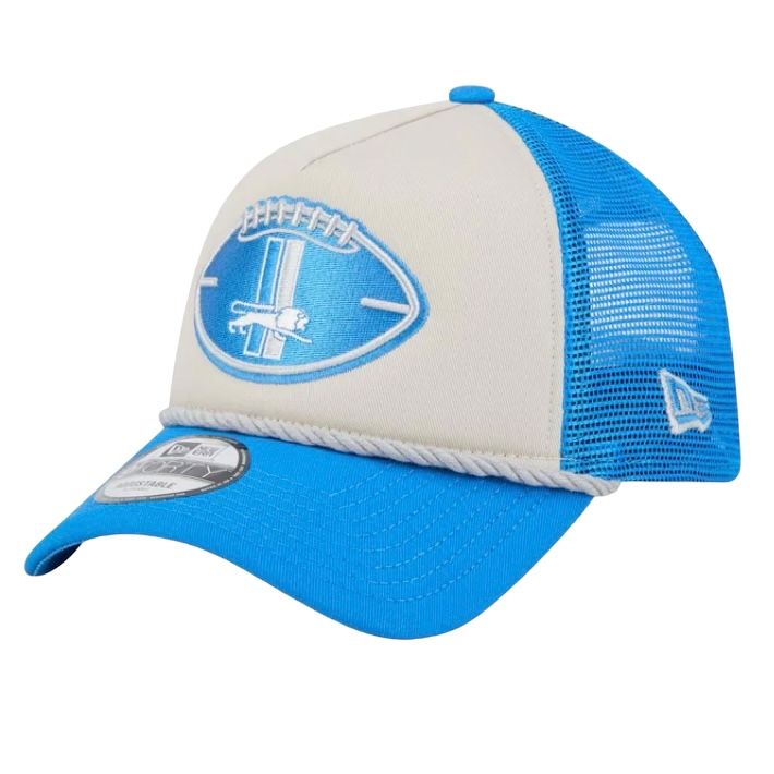 Detroit Lions Men’s 2024 Historic Sideline New Era 9Forty A-Frame Snapback Hat