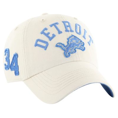 Detroit Lions Men's Cream Faber 47 Brand Clean Up Adjustable Hat