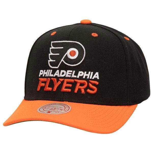 Philadelphia Flyers Men's Black NHL All In 2.0 Mitchell & Ness Pro Snapback Hat