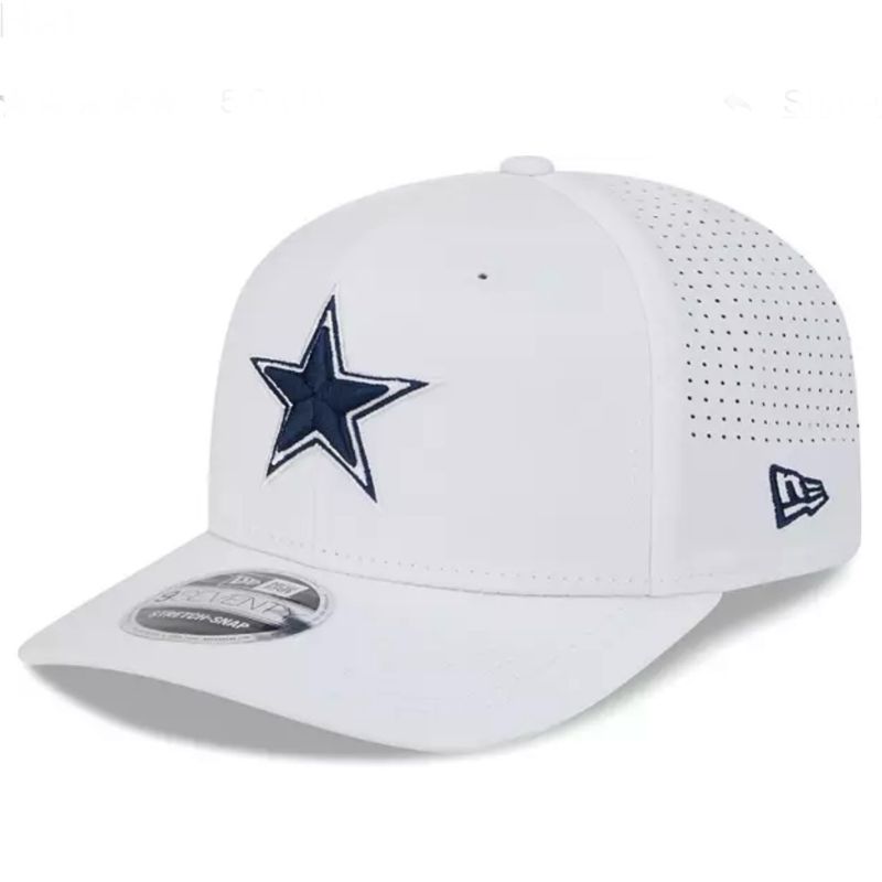 Dallas Cowboys Men's Perform 9Seventy White Adjustable Hat