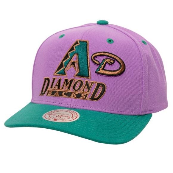 Arizona Diamondbacks Men's Purple MLB All In 2.0 Mitchell & Ness Pro Snapback Hat