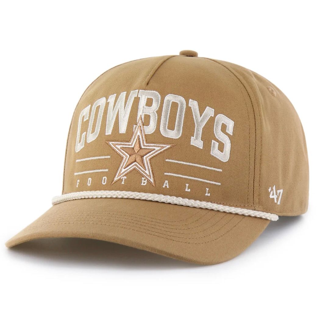 Dallas Cowboys Men’s Camel 47 Brand Hitch Adjustable Hat