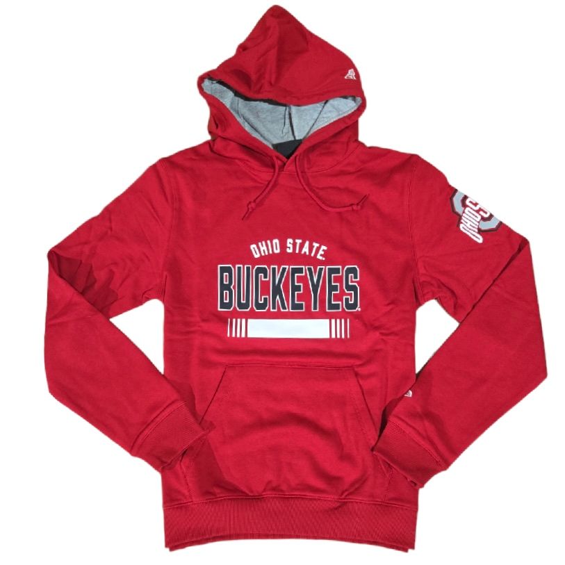 Ohio State Buckeyes Men’s Red New Era Standard Hoodie